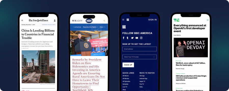 Examples of Well-Known Custom WordPress Websites