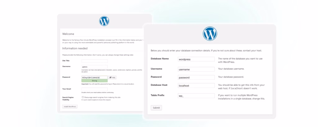 Initial WordPress Setup