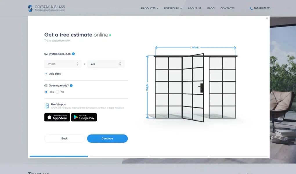 Crystalia Glass Hardware screen 1