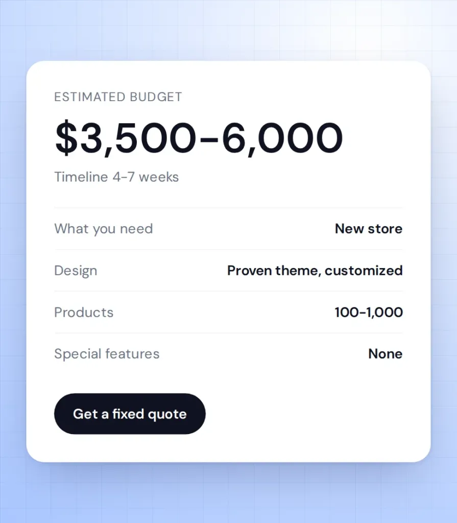 WooCommerce Development Pricing