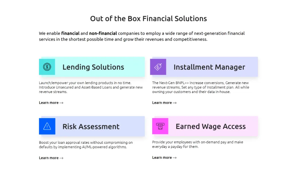 Tarya Fintech screen 3