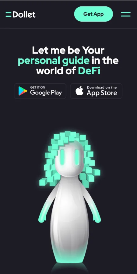 Dollet Wallet screen 2