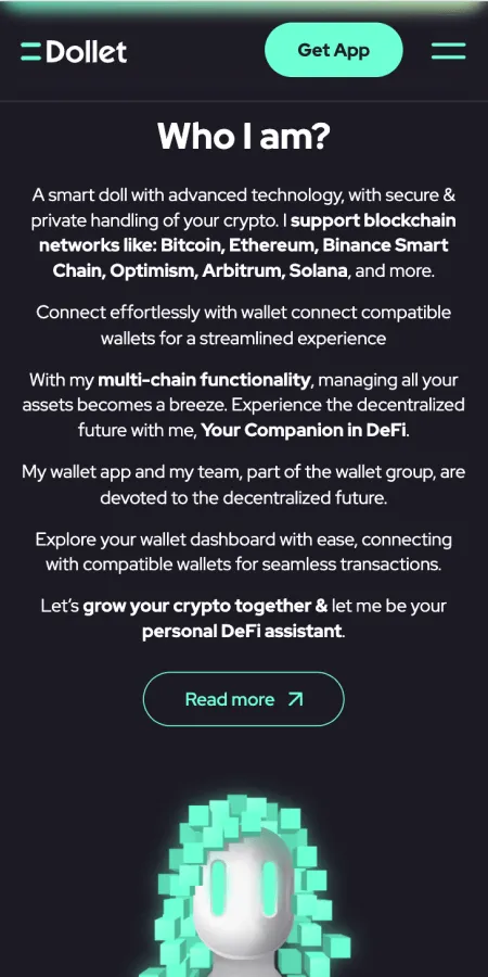 Dollet Wallet screen 3