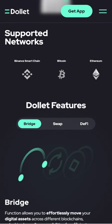 Dollet Wallet screen 5