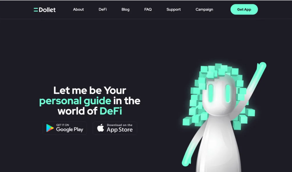 Dollet Wallet screen 4