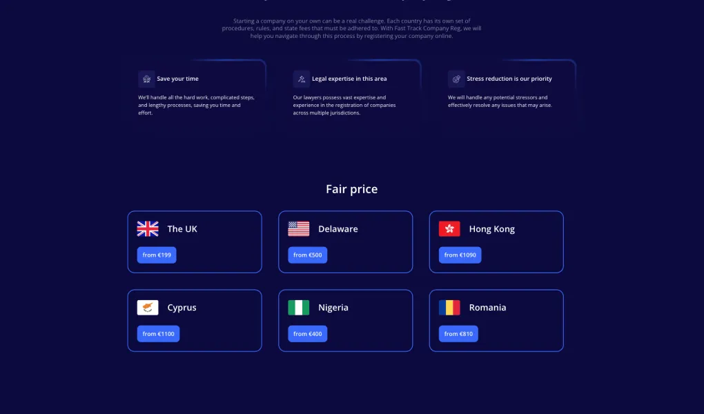 Fintech Harbor Consulting screen 3
