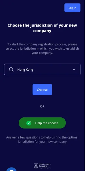 Fintech Harbor Consulting screen 1
