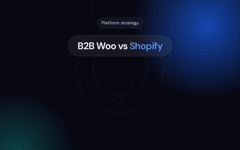 WooCommerce vs Shopify for B2B: An Honest Comparison From a Woo Agency